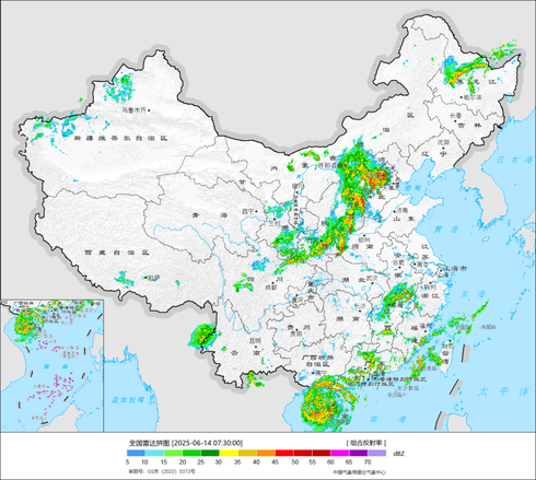 全国气象雷达