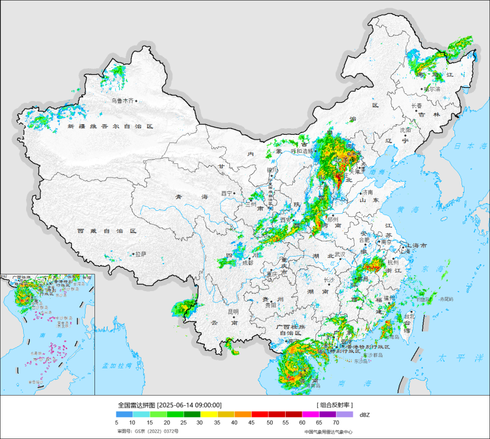 全国气象雷达