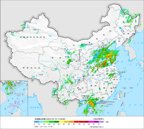 全国气象雷达