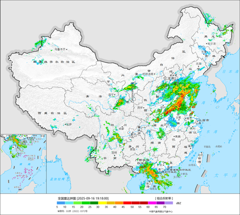 全国气象雷达