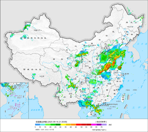 全国气象雷达