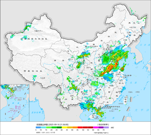 全国气象雷达