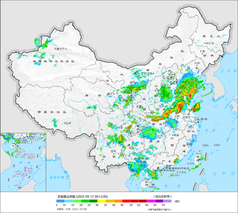 全国气象雷达
