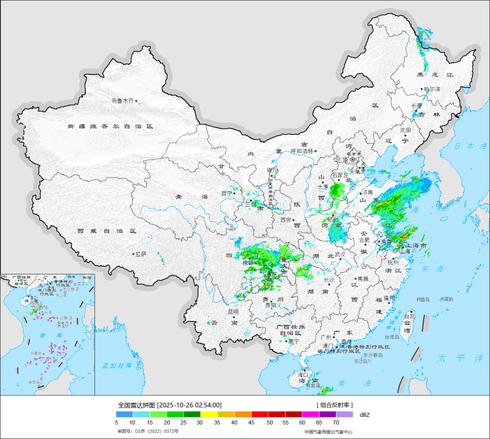 全国气象雷达