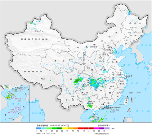 全国气象雷达
