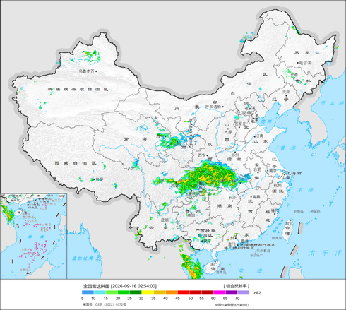 全国气象雷达