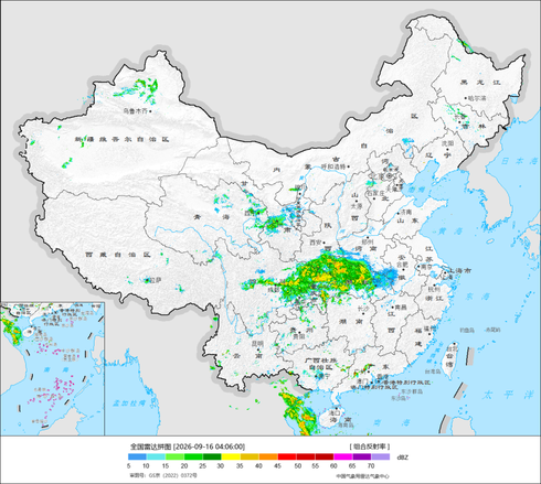 全国气象雷达