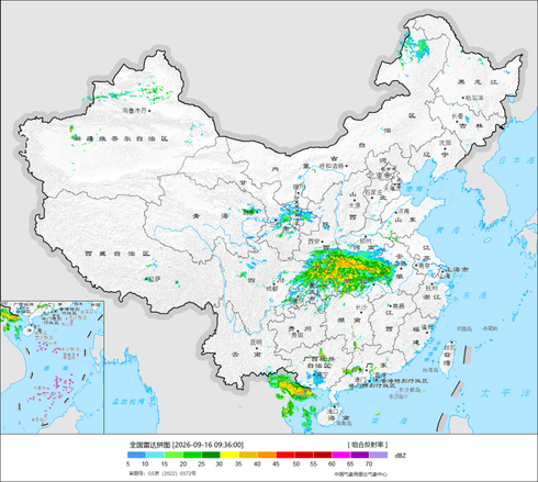 全国气象雷达
