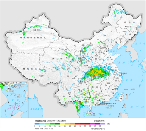 全国气象雷达