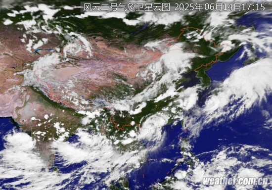 全国卫星云图