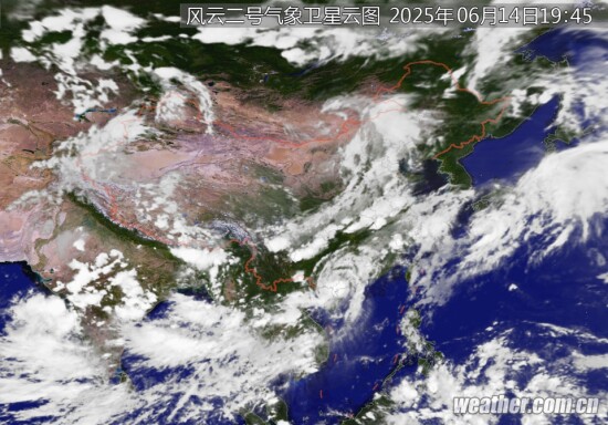 全国卫星云图