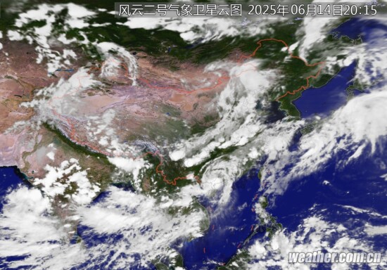 全国卫星云图