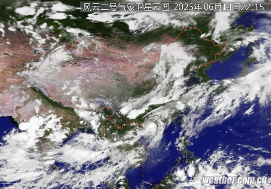 全国卫星云图