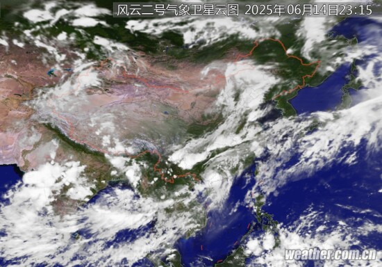 全国卫星云图