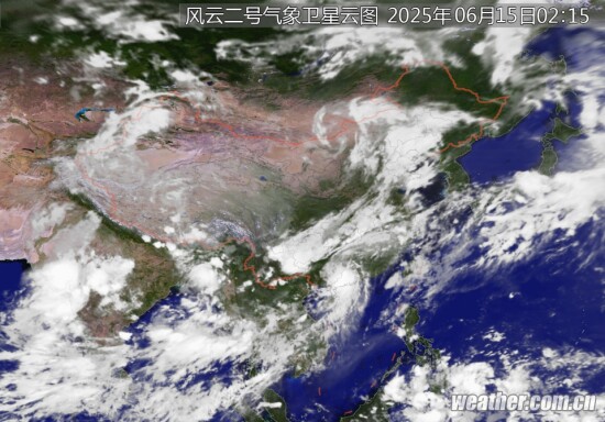 全国卫星云图