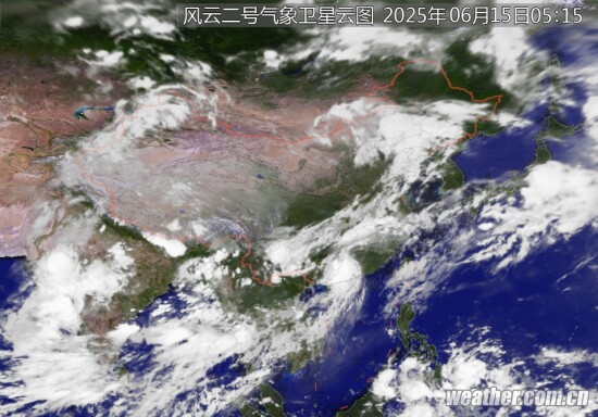 全国卫星云图