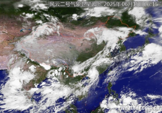 全国卫星云图