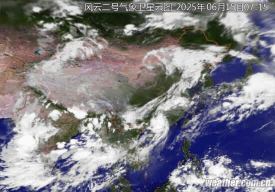 全国卫星云图