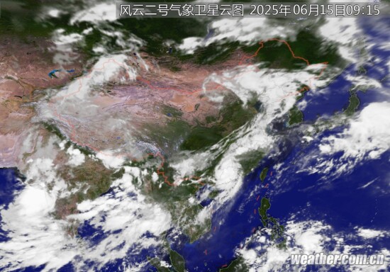 全国卫星云图