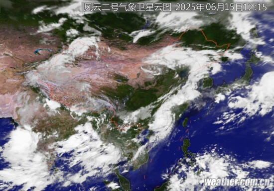 全国卫星云图