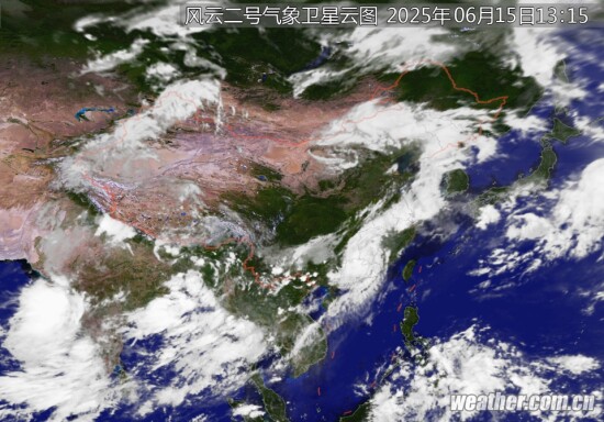 全国卫星云图
