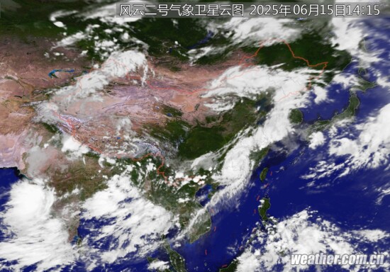 全国卫星云图