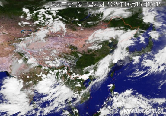 全国卫星云图