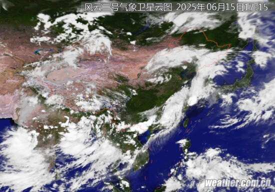 全国卫星云图