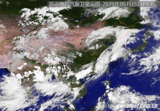全国卫星云图
