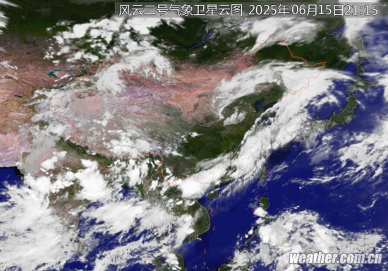 全国卫星云图