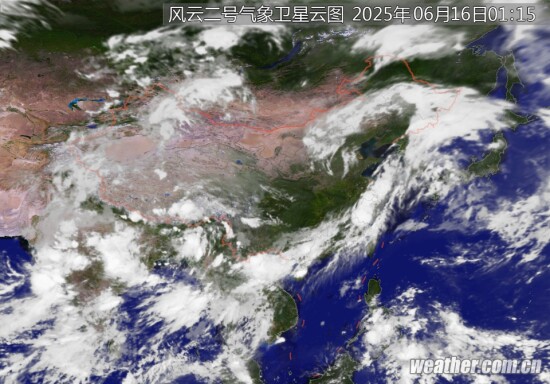 全国卫星云图
