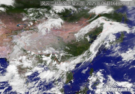 全国卫星云图
