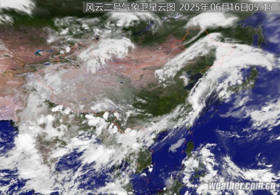 全国卫星云图