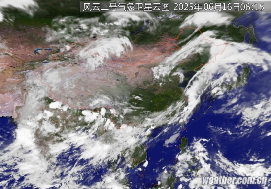 全国卫星云图