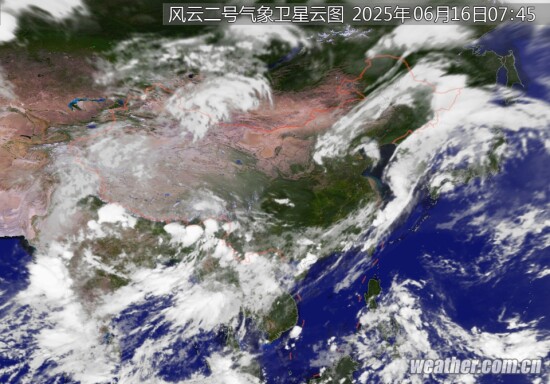 全国卫星云图