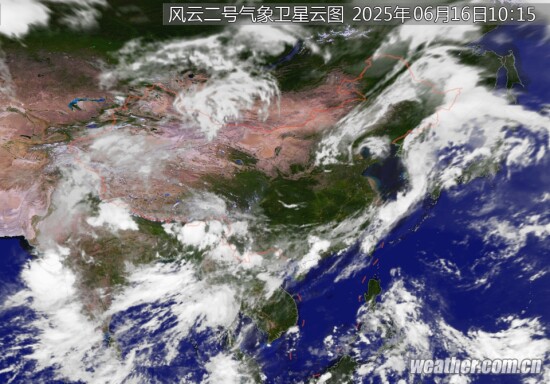 全国卫星云图