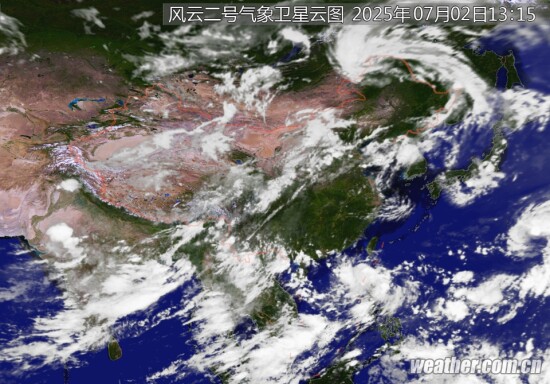 全国卫星云图