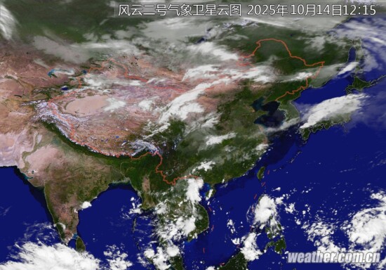 全国卫星云图