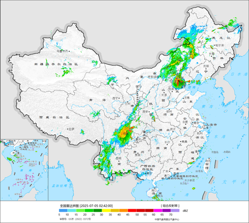 全国气象雷达