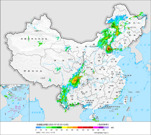 全国气象雷达