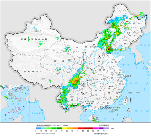 全国气象雷达