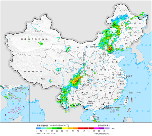 全国气象雷达