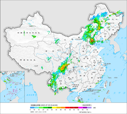 全国气象雷达