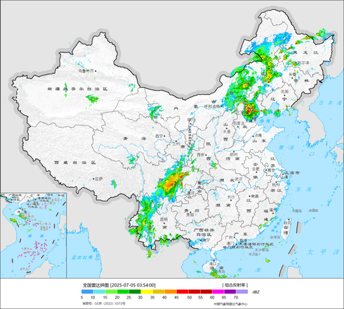 全国气象雷达