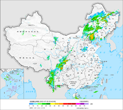 全国气象雷达