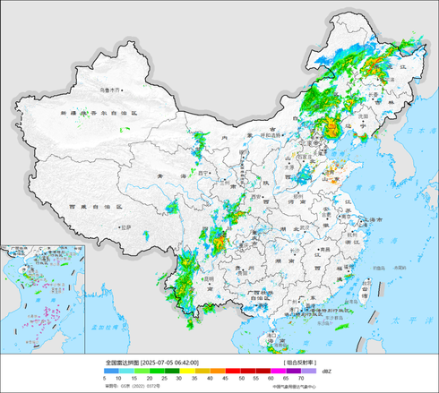 全国气象雷达