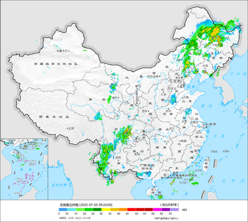 全国气象雷达