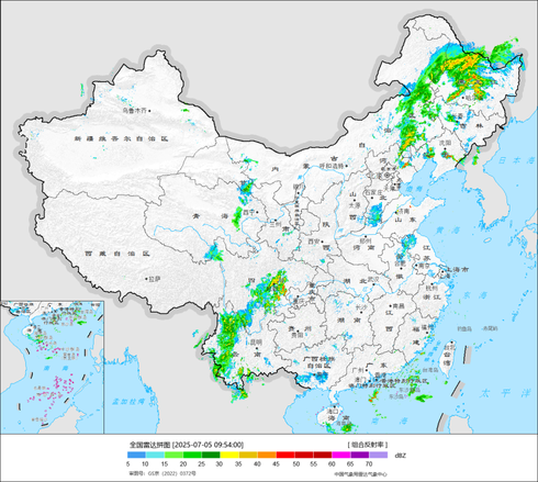 全国气象雷达