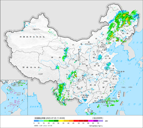 全国气象雷达