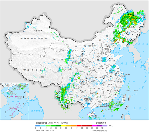 全国气象雷达